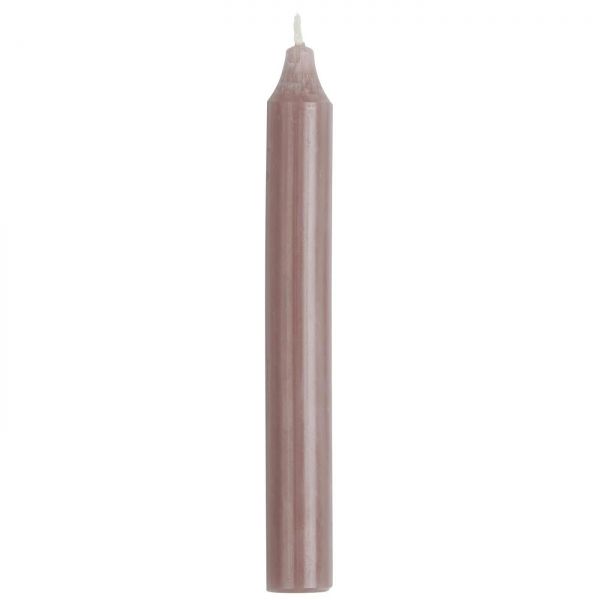Stab-Kerze D 2,2 cm, H 18 cm, rosa, brennt 8 Std., aus Paraffin