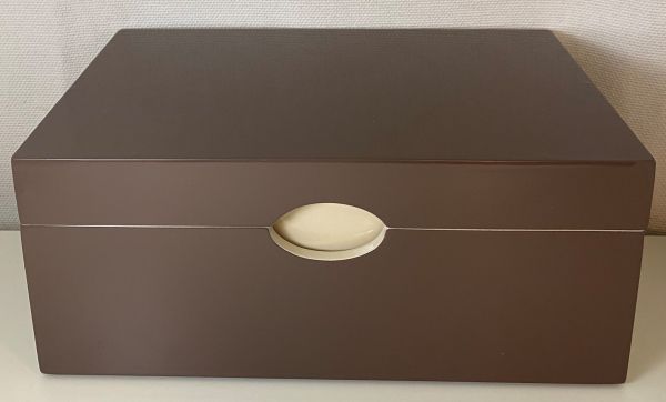 Schmuckbox mit Inneneinteilung, Größe 2, verschiedene Farben