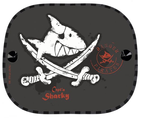 Pirat Capt´n Sharky 2er Set Sonnenschutz