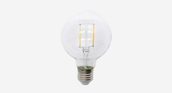 LED Leuchtmittel indoor, D 8 cm, H 11 cm