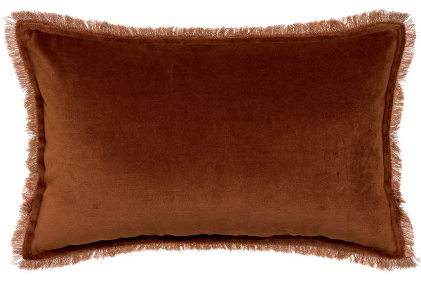 Kissenhülle "Araf" Baumwollsamt caramel, 30 x 50 cm