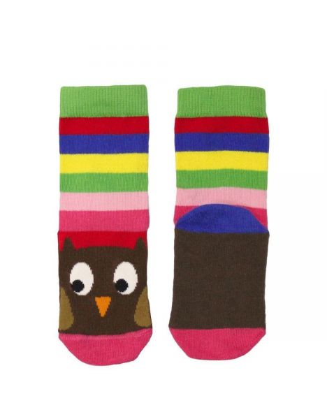Birdy Eule Bio-Socken für Kinder im Alter von 6-12 Monaten