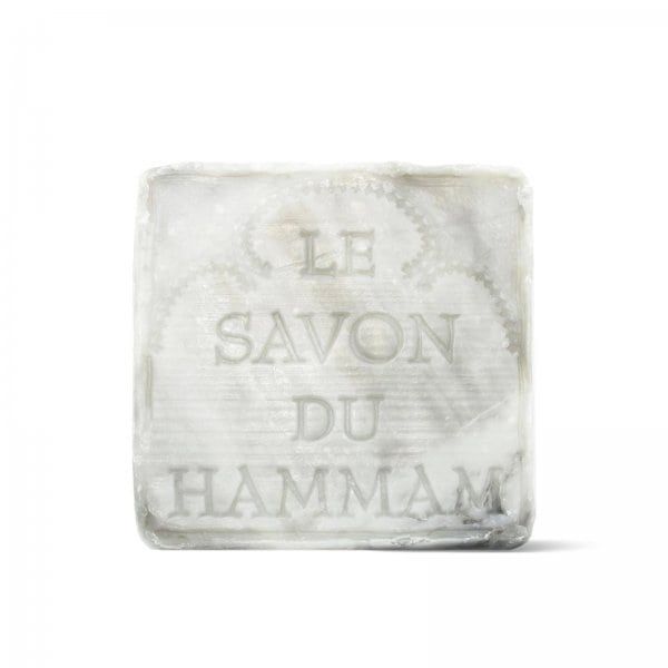 Hamam-Seifenblock, hellgrau, 250 g, 7 x 7 x 4,5 cm