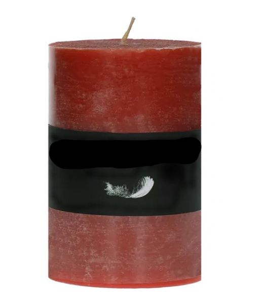 Zylinder-Kerze D 7 cm, H 14 cm, terracotta, brennt 49 Std.