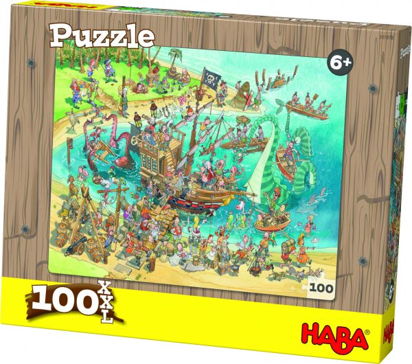 Piraten Puzzle, 100 Teile