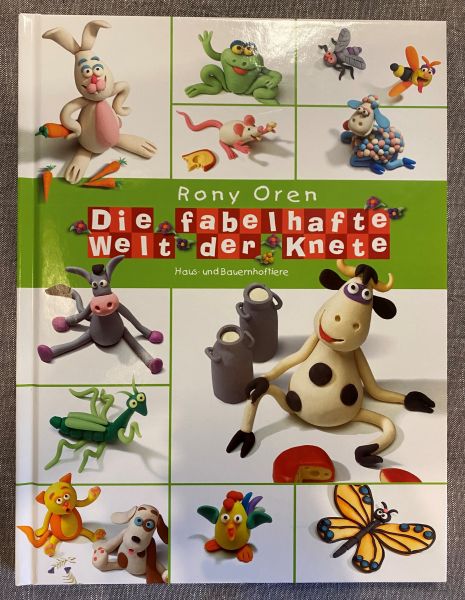 Farm Buch Die fabelhafte Welt der Knete Bauernhof, 23,3 x 31,3 x 1 cm